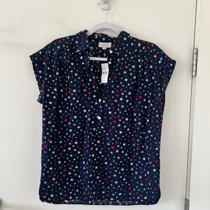 Loft Stars Top NWT